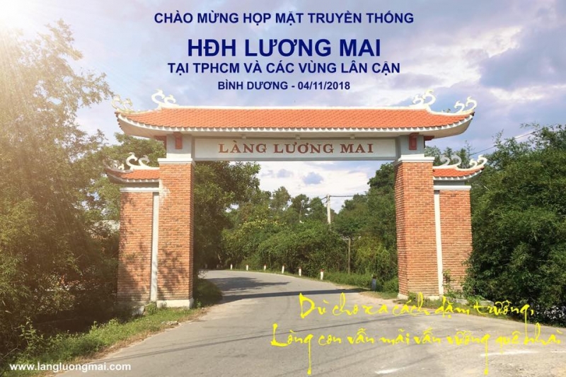 Đại Hội đồng hương làng Lương Mai năm 2018