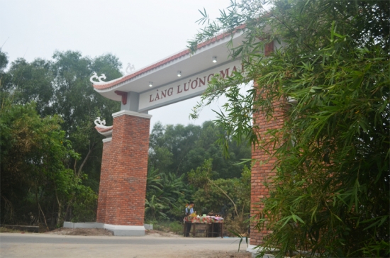 Tổng kết xây dựng cổng làng Lương Mai